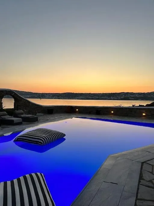 Stay Waterfront - Stunning 5-Bedroom Villa Annita With Incredible Views Mykonos Town