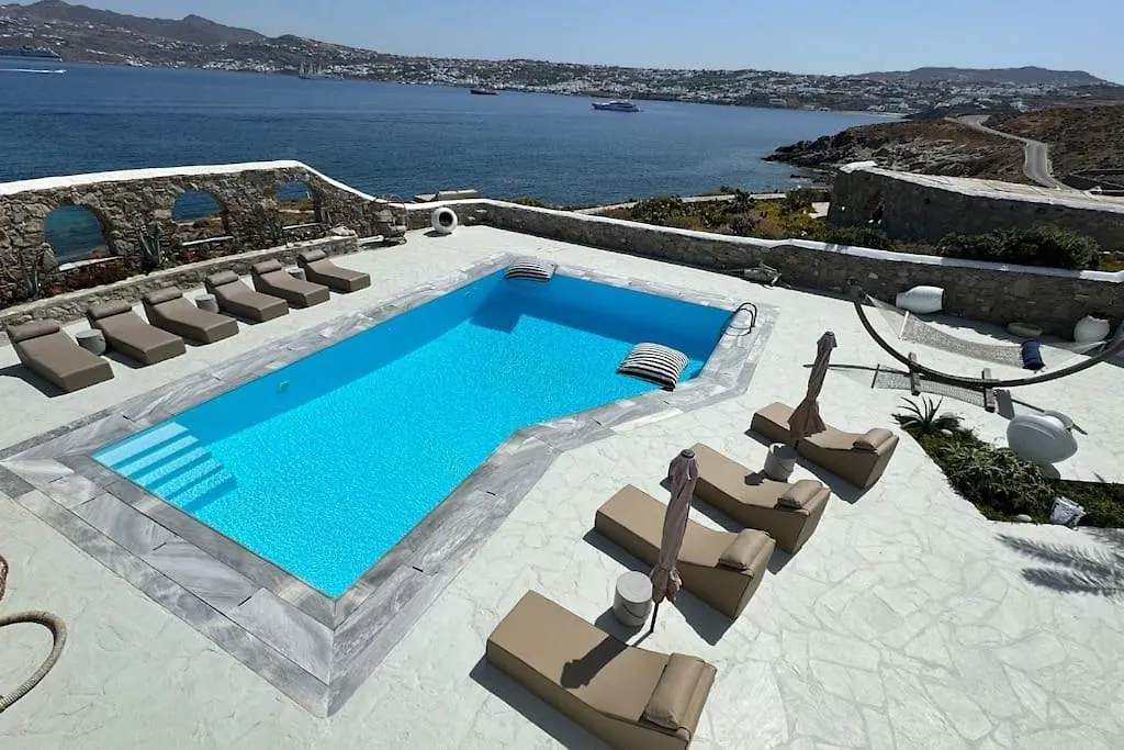 Stay Waterfront - Stunning 5-Bedroom Villa Annita With Incredible Views Mykonos Town 0*,